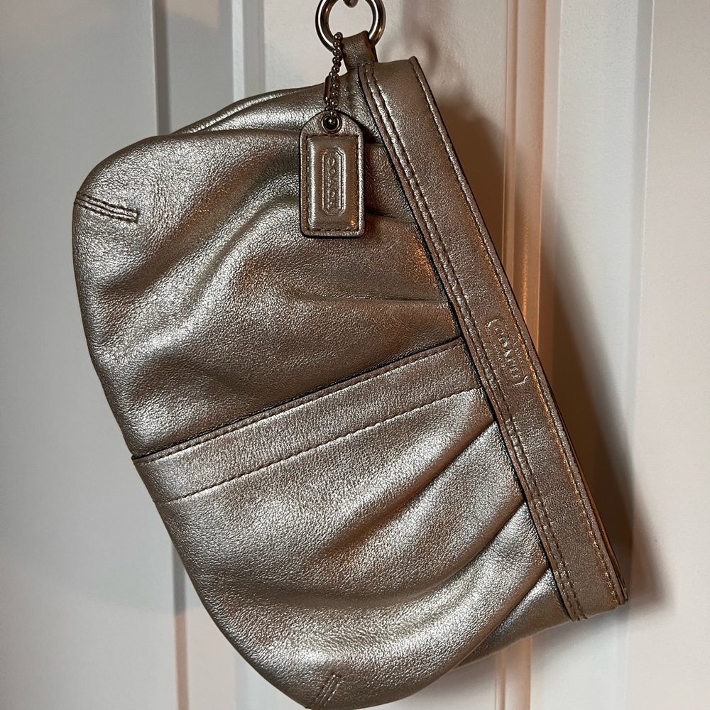 COACH Mini Silver Handbag